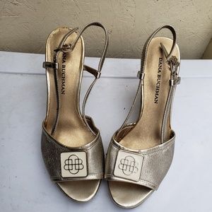Dana Buchman open toe shoes size 8